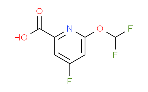 AM60680 | 1806276-29-8 | 6-Difluoromethoxy-4-fluoropicolinic acid