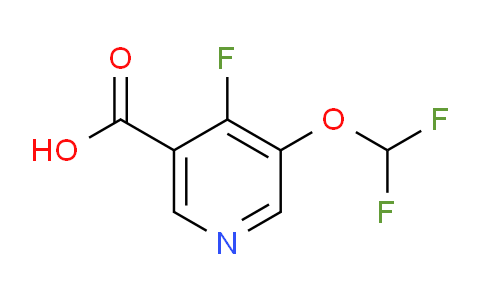 AM60687 | 1803848-63-6 | 5-Difluoromethoxy-4-fluoronicotinic acid