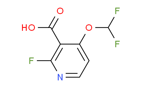 4-Difluoromethoxy-2-fluoronicotinic acid