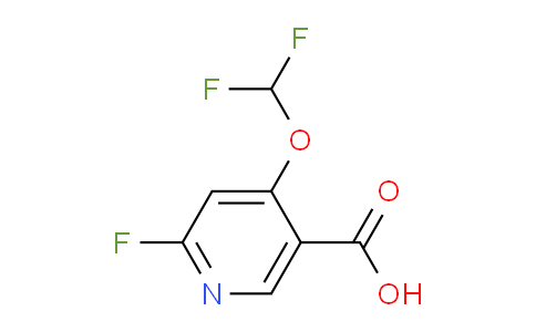 AM60692 | 1806304-82-4 | 4-Difluoromethoxy-6-fluoronicotinic acid