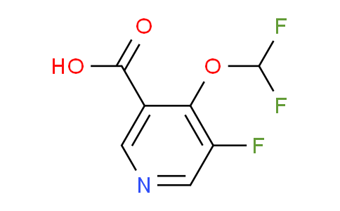 AM60695 | 1806275-70-6 | 4-Difluoromethoxy-5-fluoronicotinic acid