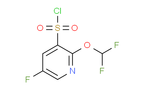 2-Difluoromethoxy-5-fluoropyridine-3-sulfonyl chloride