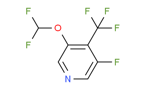 AM60752 | 1807034-07-6 | 3-Difluoromethoxy-5-fluoro-4-(trifluoromethyl)pyridine