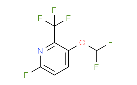 AM60753 | 1806293-26-4 | 3-Difluoromethoxy-6-fluoro-2-(trifluoromethyl)pyridine