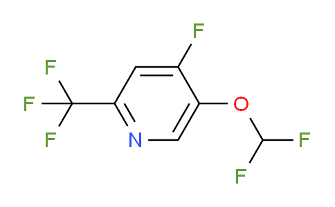 AM60763 | 1806293-24-2 | 5-Difluoromethoxy-4-fluoro-2-(trifluoromethyl)pyridine