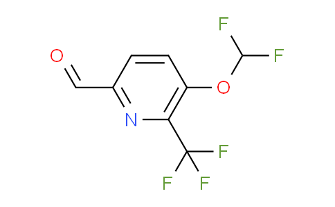 5-Difluoromethoxy-6-(trifluoromethyl)picolinaldehyde