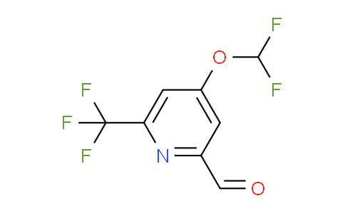 4-Difluoromethoxy-6-(trifluoromethyl)picolinaldehyde