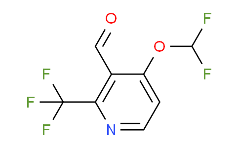4-Difluoromethoxy-2-(trifluoromethyl)nicotinaldehyde