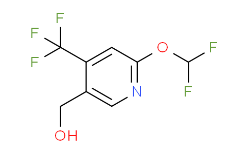 2-Difluoromethoxy-4-(trifluoromethyl)pyridine-5-methanol