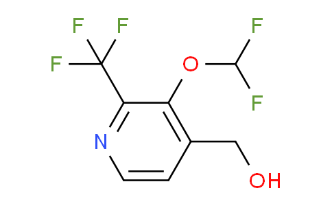 3-Difluoromethoxy-2-(trifluoromethyl)pyridine-4-methanol