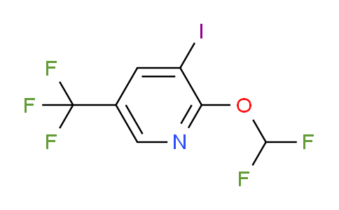 AM60819 | 1807190-32-4 | 2-Difluoromethoxy-3-iodo-5-(trifluoromethyl)pyridine