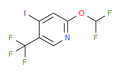 2-Difluoromethoxy-4-iodo-5-(trifluoromethyl)pyridine