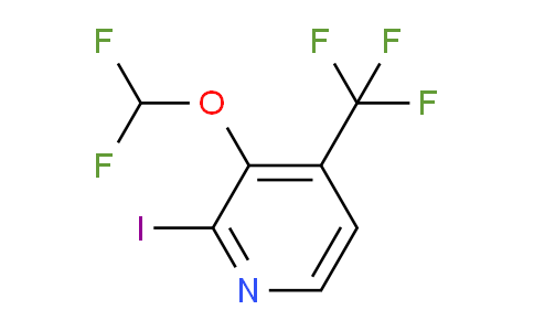 3-Difluoromethoxy-2-iodo-4-(trifluoromethyl)pyridine