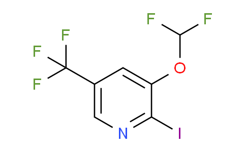 3-Difluoromethoxy-2-iodo-5-(trifluoromethyl)pyridine