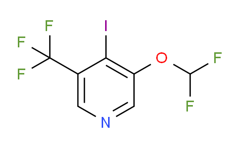 AM60832 | 1807190-56-2 | 3-Difluoromethoxy-4-iodo-5-(trifluoromethyl)pyridine