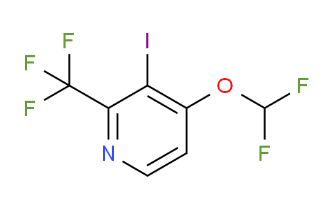 AM60839 | 1806330-21-1 | 4-Difluoromethoxy-3-iodo-2-(trifluoromethyl)pyridine