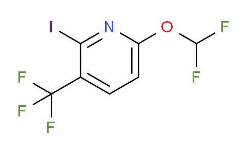 6-Difluoromethoxy-2-iodo-3-(trifluoromethyl)pyridine