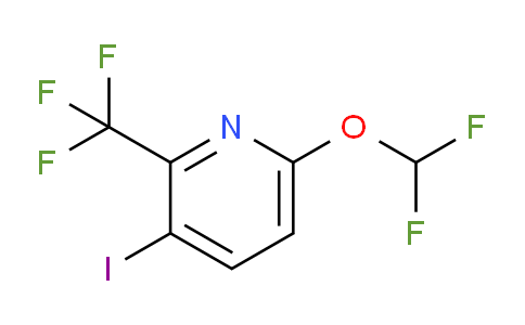 6-Difluoromethoxy-3-iodo-2-(trifluoromethyl)pyridine