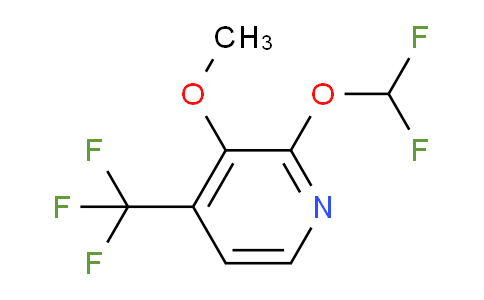 2-Difluoromethoxy-3-methoxy-4-(trifluoromethyl)pyridine