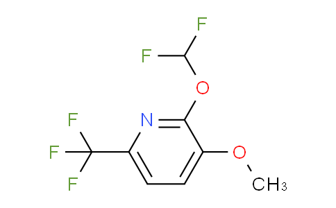 2-Difluoromethoxy-3-methoxy-6-(trifluoromethyl)pyridine