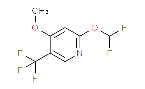 2-Difluoromethoxy-4-methoxy-5-(trifluoromethyl)pyridine