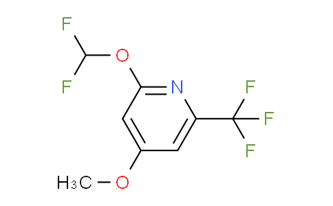 2-Difluoromethoxy-4-methoxy-6-(trifluoromethyl)pyridine