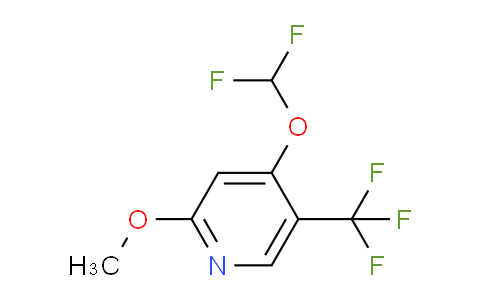 4-Difluoromethoxy-2-methoxy-5-(trifluoromethyl)pyridine