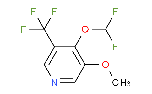 4-Difluoromethoxy-3-methoxy-5-(trifluoromethyl)pyridine
