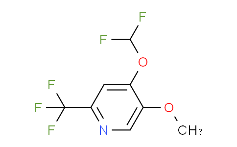 4-Difluoromethoxy-5-methoxy-2-(trifluoromethyl)pyridine