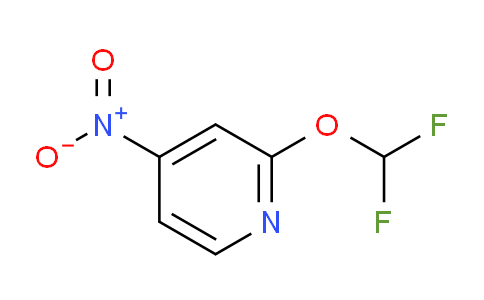 2-Difluoromethoxy-4-nitropyridine