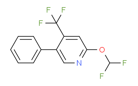 AM60891 | 1803850-57-8 | 2-Difluoromethoxy-5-phenyl-4-(trifluoromethyl)pyridine