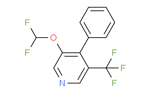 AM60898 | 1806320-13-7 | 3-Difluoromethoxy-4-phenyl-5-(trifluoromethyl)pyridine