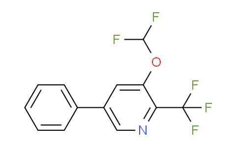AM60899 | 1806331-14-5 | 3-Difluoromethoxy-5-phenyl-2-(trifluoromethyl)pyridine