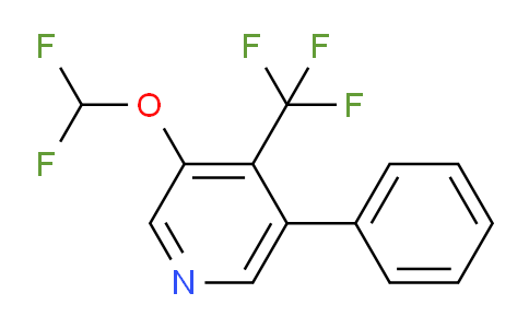 AM60900 | 1803811-97-3 | 3-Difluoromethoxy-5-phenyl-4-(trifluoromethyl)pyridine