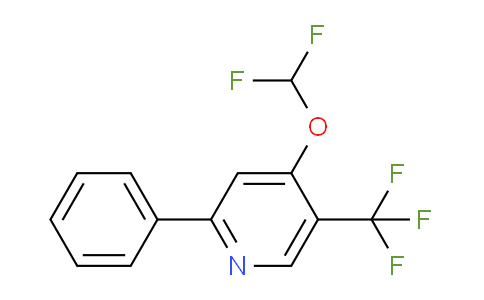 AM60903 | 1807098-70-9 | 4-Difluoromethoxy-2-phenyl-5-(trifluoromethyl)pyridine