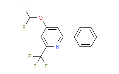 4-Difluoromethoxy-2-phenyl-6-(trifluoromethyl)pyridine