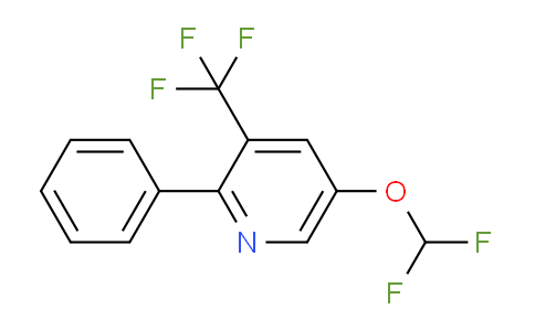 AM60908 | 1803734-37-3 | 5-Difluoromethoxy-2-phenyl-3-(trifluoromethyl)pyridine