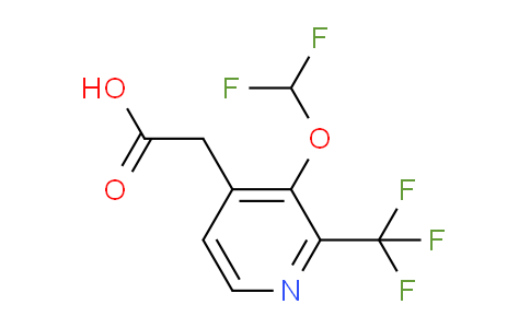 AM60932 | 1803792-29-1 | 3-Difluoromethoxy-2-(trifluoromethyl)pyridine-4-acetic acid