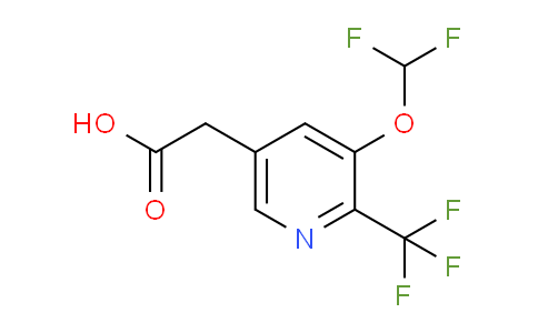 AM60933 | 1806320-30-8 | 3-Difluoromethoxy-2-(trifluoromethyl)pyridine-5-acetic acid