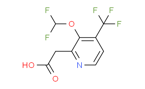 AM60935 | 1803824-30-7 | 3-Difluoromethoxy-4-(trifluoromethyl)pyridine-2-acetic acid