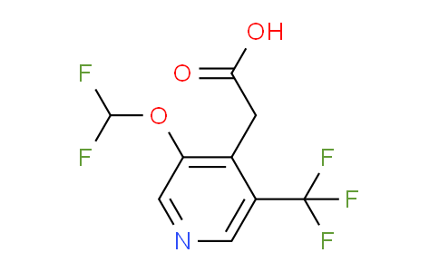 AM60938 | 1806293-47-9 | 3-Difluoromethoxy-5-(trifluoromethyl)pyridine-4-acetic acid