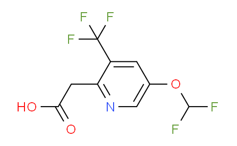 AM60947 | 1806277-39-3 | 5-Difluoromethoxy-3-(trifluoromethyl)pyridine-2-acetic acid