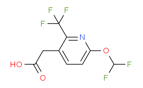 AM60949 | 1804416-79-2 | 6-Difluoromethoxy-2-(trifluoromethyl)pyridine-3-acetic acid