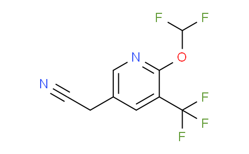 AM60952 | 1806293-49-1 | 2-Difluoromethoxy-3-(trifluoromethyl)pyridine-5-acetonitrile