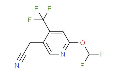 AM60955 | 1803734-97-5 | 2-Difluoromethoxy-4-(trifluoromethyl)pyridine-5-acetonitrile