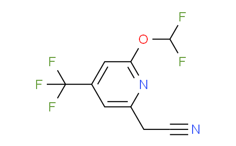2-Difluoromethoxy-4-(trifluoromethyl)pyridine-6-acetonitrile