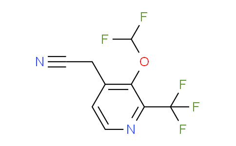 3-Difluoromethoxy-2-(trifluoromethyl)pyridine-4-acetonitrile