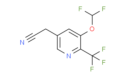 AM60962 | 1806331-41-8 | 3-Difluoromethoxy-2-(trifluoromethyl)pyridine-5-acetonitrile