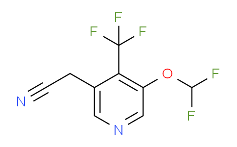 AM60965 | 1803734-98-6 | 3-Difluoromethoxy-4-(trifluoromethyl)pyridine-5-acetonitrile