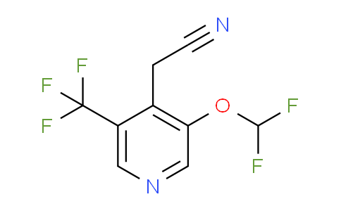 AM60967 | 1806269-03-3 | 3-Difluoromethoxy-5-(trifluoromethyl)pyridine-4-acetonitrile